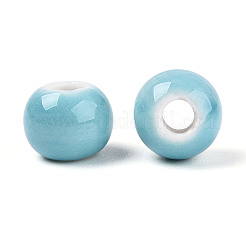 Perles en porcelaine manuelles&nbsp;PORC-T133-11A-19
