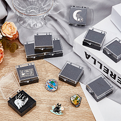 Geschenkbox zur Aufbewahrung von Abzeichen aus Kunststoff&nbsp;LS-CON-WH0099-06A