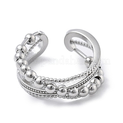 Вращающиеся открытые манжетные кольца для женщин&nbsp;LS-RJEW-S402-02P