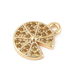 Латунные микро проложить кубического циркония подвески&nbsp;KK-R219-36A-G