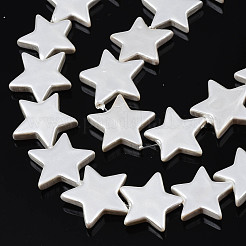 Нити бусин из натуральных пресноводных ракушек&nbsp;SHEL-S278-043