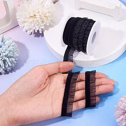 5 ярд эластичной бархатной органзовой ленты&nbsp;SRIB-TA0001-28C