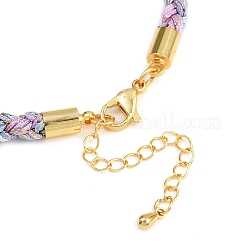 Braccialetti in cordino di nylon intrecciato da 4 mm&nbsp;FIND-A057-01G-18