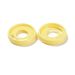 Dischi raccoglitori tondi ad anelli a foglia sciolta in resina&nbsp;FIND-WH0143-02D