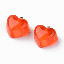 Прозрачные смоляные подвески&nbsp;X-RESI-R429-30