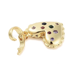 Латунь с подвесками из фианита&nbsp;KK-G496-02G