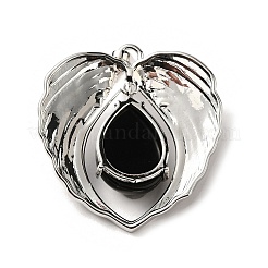 Подвески из натурального обсидиана&nbsp;KK-K331-02P-05