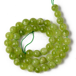 Природного кварца нитей бисера&nbsp;X-G-R479-8mm-12