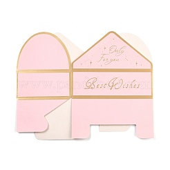Scatole di carta creative pieghevoli&nbsp;CON-WH0083-23A