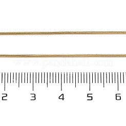 Ожерелье из нержавеющей стали 304 в виде змеиной цепи для женщин&nbsp;NJEW-G104-01G