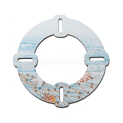 Подвесные украшения из натурального дерева&nbsp;WOOD-I005-01