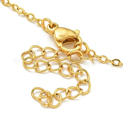 Ионное покрытие (ip) 304 нержавеющая сталь кабель цепи ожерелья&nbsp;NJEW-H040-01G