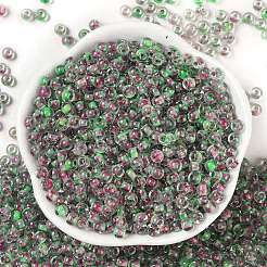 Interno trasparente colora perline di vetro&nbsp;SEED-A032-04U