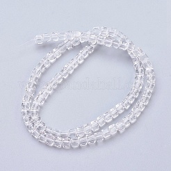 Стеклянные бусины&nbsp;GLAA-R041-4x4mm-24