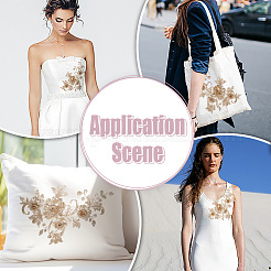 2 шт. полиэфирное кружевное волокно для вышивки&nbsp;DIY-HY0001-45B