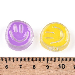 Прозрачные акриловые бусины&nbsp;X-OACR-N137-35