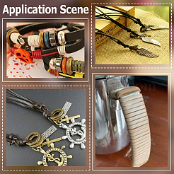 Шнур из искусственной кожи длиной 10 метр.&nbsp;LC-CL0001-03B