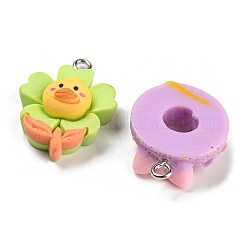 Набор подвесок из акриловых бусин и смолы&nbsp;FIND-XCP0002-59