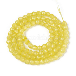 Nachahmung Jade Glasperlen &nbsp;GLAA-T028-4mm-11J