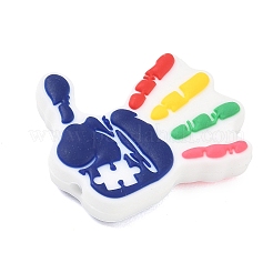 Perline in silicone a tema autismo&nbsp;SL-CBAF318-D04