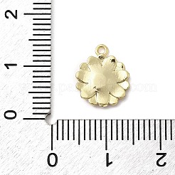 Pendentifs avec zircon cubiques à micro-pavés en laiton&nbsp;KK-A278-06G-01