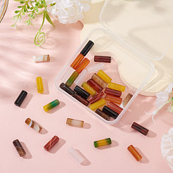 36 комплект из 9-х бусин натурального агата&nbsp;G-TA0002-75