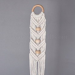 Ensembles de jardinières suspendues en corde de coton à la main&nbsp;AJEW-WH0112-05