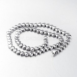 Galvanisieren unmagnetische synthetischen Hämatit Perlenstränge&nbsp;G-F300-22A-01
