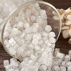 Прозрачные бусины из акриловой эмали&nbsp;TACR-TA0001-14