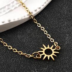 Браслеты Sun Link из нержавеющей стали 304&nbsp;LS-BJEW-D308-01G