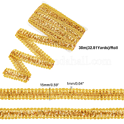 Nastri in poliestere rovescio stile scintillante&nbsp;OCOR-WH0074-38