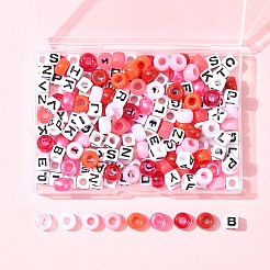 Прозрачные и непрозрачные акриловые бусины&nbsp;KY-FS0001-26D