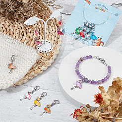 Маркеры петель фламинго&nbsp;HJEW-AB00190