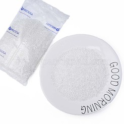 Perline di semi di vetro ceche trasparenti&nbsp;SEED-N004-005-C07