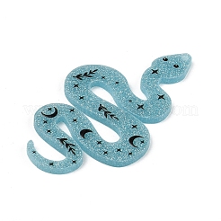 Непрозрачные печатные акриловые подвески&nbsp;OACR-R007-01A