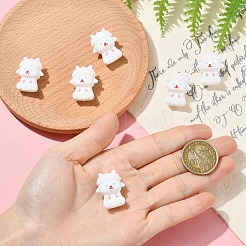 6 шт. фокусные бусины из пищевого силикона для овечьей кожи&nbsp;SIL-YW0002-12