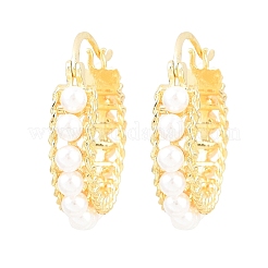 Boucles d'oreilles en laiton&nbsp;EJEW-Z164-15G