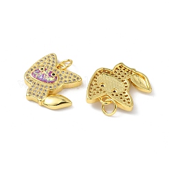 Латунные микро проложить кубического циркония подвески&nbsp;KK-A197-16G