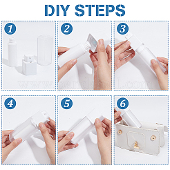 Пластиковые бутылки с вакуумным насосом&nbsp;AJEW-WH0083-27A