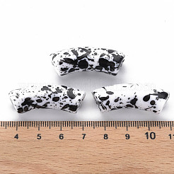 Непрозрачные акриловые бусины&nbsp;MACR-S372-001F-B04