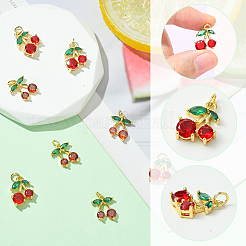 8шт 2 стиля латунные подвески&nbsp;KK-SC0006-89