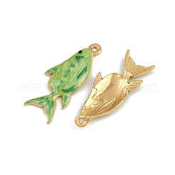 Подвески из нержавеющей стали 304 с эмалью&nbsp;STAS-P410-40C-03