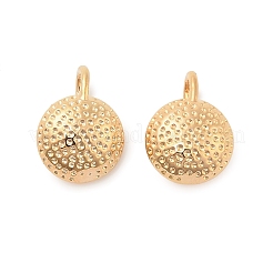 Латунные полукруглые серьги-манжеты&nbsp;KK-C130-09G