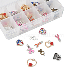 Pendentifs d'émail en alliage&nbsp;PALLOY-TA0001-14