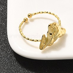 Кольцо-манжета из нержавеющей стали 304 для женщин&nbsp;LS-RJEW-B109-01G-03