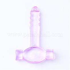 Прозрачные акриловые большие подвески&nbsp;TACR-S132-05