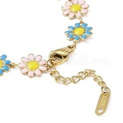 Ионное покрытие(ip) 304 браслеты из нержавеющей стали для женщин&nbsp;BJEW-K254-02G