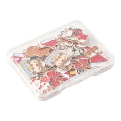 30шт 15 стиля подвески из сплава с эмалью&nbsp;ENAM-FS0003-52A