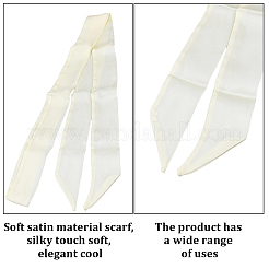 Узкие резинки для волос из полиэстера&nbsp;OHAR-WH20013-001D