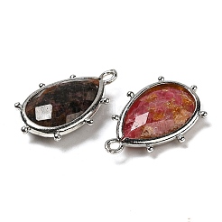 Природные подвески родонит&nbsp;G-B009-02P-U